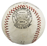 Yankees Babe Ruth Signed 1920's Spalding League Junior Baseball PSA/DNA #AD02216