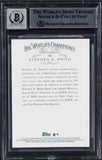 Stephen A. Smith Signed 2017 Topps Allen & Ginter #299 Card Auto 10! BAS Slabbed
