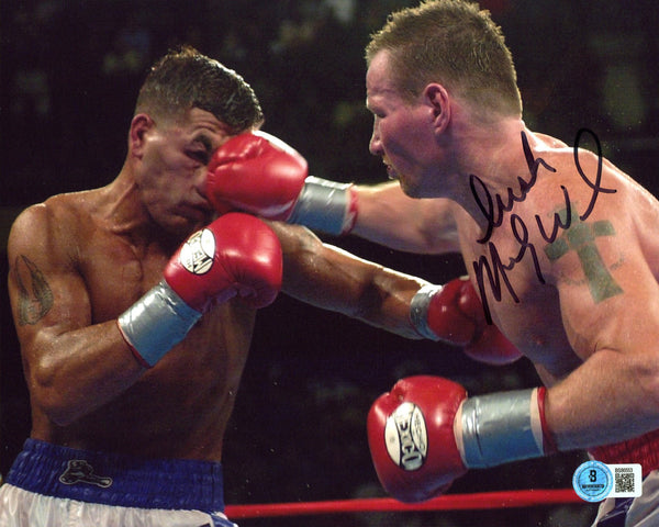 Micky Ward "Irish" Authentic Signed 8x10 Horizontal Photo Autographed BAS 5