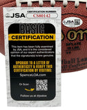 Emmitt Smith HOF Signed Official Wilson NFL Football Cowboys JSA 214109