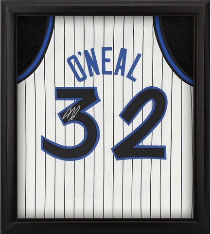 Shaquille O'Neal Magic Framed Signed Mitchell & Ness 1993-1994 Jersey Shadowbox