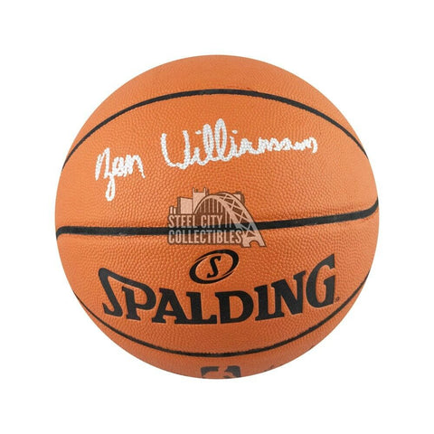 Zion Williamson Autographed Authentic Spalding Basketball - Fanatics