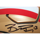 Brock Purdy Autographed San Francisco 49ers Helmet Speedflex Beckett 58568