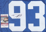 Dwight Freeney Signed Indianapolis Colts Jersey (JSA COA) 2002 1st Round Pick DE