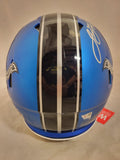 JARED GOFF SIGNED DETROIT LIONS 2024 ALT SPEED AUTHENTIC HELMET FANATICS QR