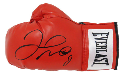 Floyd Mayweather Jr. Signed Everlast Red Boxing Glove - SCHWARTZ