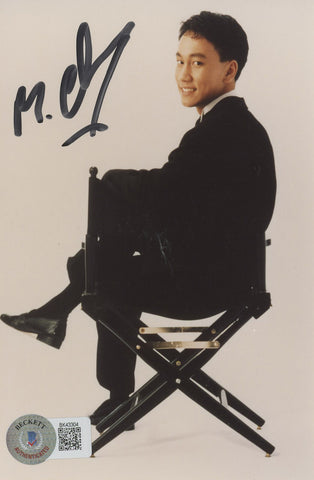Michael Chang Authentic Signed 4x6 Photo Autographed BAS #BK43304