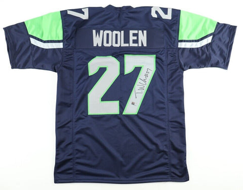 Tariq Woolen Signed Seattle Seahawks Jersey (Tristar Hologram) 2022 Pro Bowl D B