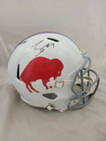 JAMES COOK SIGNED BUFFALO BILLS CLASSIC SPEED REPLICA HELMET BECKETT QR