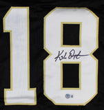 Kyle Orton Signed Purdue Boilermakers Jersey (Beckett) Chicago Bear QB 2005-2008
