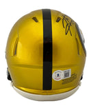 Hines Ward Signed Pittsburgh Steelers Flash Mini Helmet VSR4 Beckett 42084