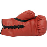 Lennox Lewis Autographed/Signed Red Left Boxing Glove Beckett 44778