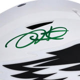 Autographed Jalen Hurts Eagles Helmet