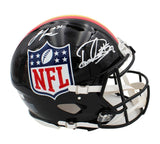 Jamal Lewis and Derrick Henry Signed Speed Black NFL Shield Helmet