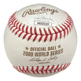 Hideki Matsui Signed New York Yankees 2009 WS Baseball WS MVP Inscribed JSA