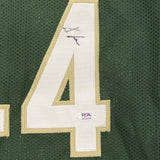 Andre Jackson Signed Jersey PSA Milwaukee Bucks Autographed