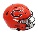 Brian Urlacher Signed Chicago Bears Speed Flex Authentic Alt Helmet w- HOF 18