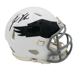 Jason Kelce Signed Philadelphia Eagles Speed Throwback 69-73 Mini Helmet