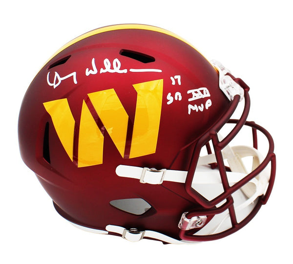 Doug Williams Signed Washington Commanders Speed Full Size Alternate NFL Helmet