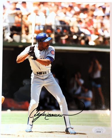 Andre Dawson Signed Chicago Cubs 8x10 Photo - JSA COA | Hall of Fame Outfielder