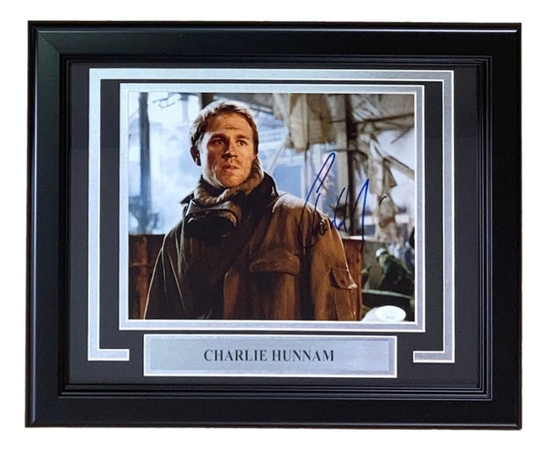 Charlie Hunnam Signed Framed 8x10 Pacific Rim Photo JSA