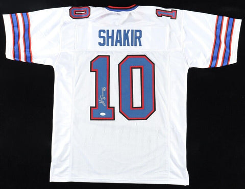 Khalil Shakir Signed Buffalo Bills Jersey (JSA COA) Ex-Boise State Wide Receiver