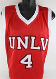 Larry Johnson Signed UNLV Runnin' Rebels Jersey (Beckett) #1 Overall Pick 1991