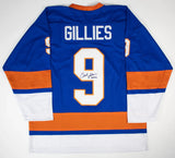 Clark Gillies Signed New York Islanders Jersey "HOF 02" (JSA COA) Left Winger
