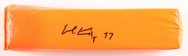 Earl Campbell Signed Houston Oilers End Zone Pylon (JSA) 5xPro Bowl Running Back