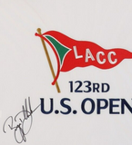Bryson DeChambeau Signed 123rd U.S Open Pin Flag (Beckett) 2020 U.S Open Champ