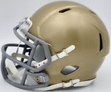 RUDY RUETTIGER AUTOGRAPHED NOTRE DAME MINI HELMET PLAY SKETCH BECKETT 244039