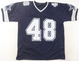 Daryl Johnston Signed Dallas Cowboys Jersey Inscribed "Moose" (JSA COA) Fullback
