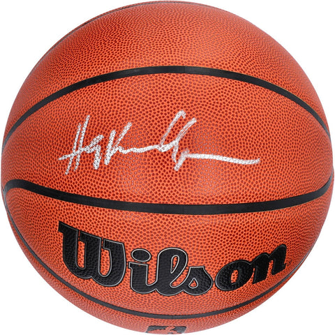 Autographed Hakeem Olajuwon Rockets Basketball