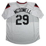 Autographed/Signed Jack McDowell Chicago White Retro Jersey Beckett BAS COA