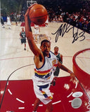 Marcus Camby Autographed 8x10 Photo -- Denver Nuggets Skyline Jersey | JSA COA