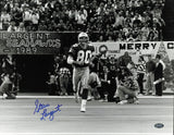 Steve Largent Autographed 11x14 Photo Seattle Seahawks "HOF 95" MCS Holo #64179
