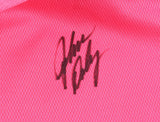 John Daly Signed Pink Golf Polo Shirt (JSA COA) 1991 PGA & 1995 PGA Open Champ