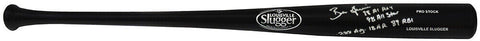 Ben Grieve Signed LS Pro Black Baseball Bat w/98 AL ROY, 98 AS, Stats - (SS COA)