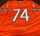 Jim Covert Signed Chicago Bears Throwback Jersey (JSA COA) 1985 SBXX Champion