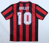 Ruud Gullit Signed AC Milan Kappa Authentic Jersey (Beckett)