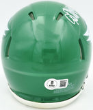 DESEAN JACKSON AUTOGRAPHED EAGLES 2023 KELLY GREEN MINI HELMET BECKETT 243641