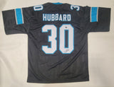 CHUBA HUBBARD AUTOGRAPHED SIGNED PRO STYLE XL JERSEY w/ BECKETT QR
