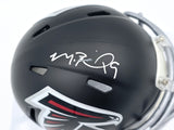 Michael Penix Jr. Autographed Falcons Mini Helmet Beckett Witness 2W906732