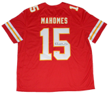PATRICK MAHOMES AUTOGRAPHED KANSAS CITY CHIEFS RED NIKE LIMITED JERSEY BECKETT