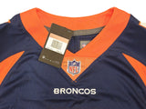 Broncos Russell Wilson Signed Blue Nike Limited Jersey Size L Fanatics Holo