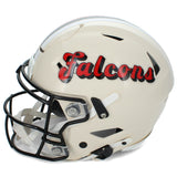 Roddy White Autographed"FALCONS ROH '19" Falcons Retro Speedflex Helmet Radtke