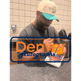Darrelle Revis Autographed Pittsburgh Panthers Mini Helmet Beckett Witness 58224