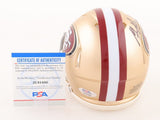 Garrison Hearst Signed San Francisco 49ers Mini Helmet (PSA COA) 2xPro Bowl R.B