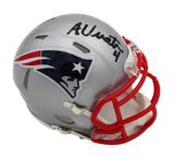 Adam Vinatieri Signed New England Patriots Speed NFL Mini Helmet
