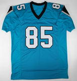 Ja'Tavion Sanders Signed Carolina Panthers Jersey (Beckett) Ex-Texas Longhorn TE
